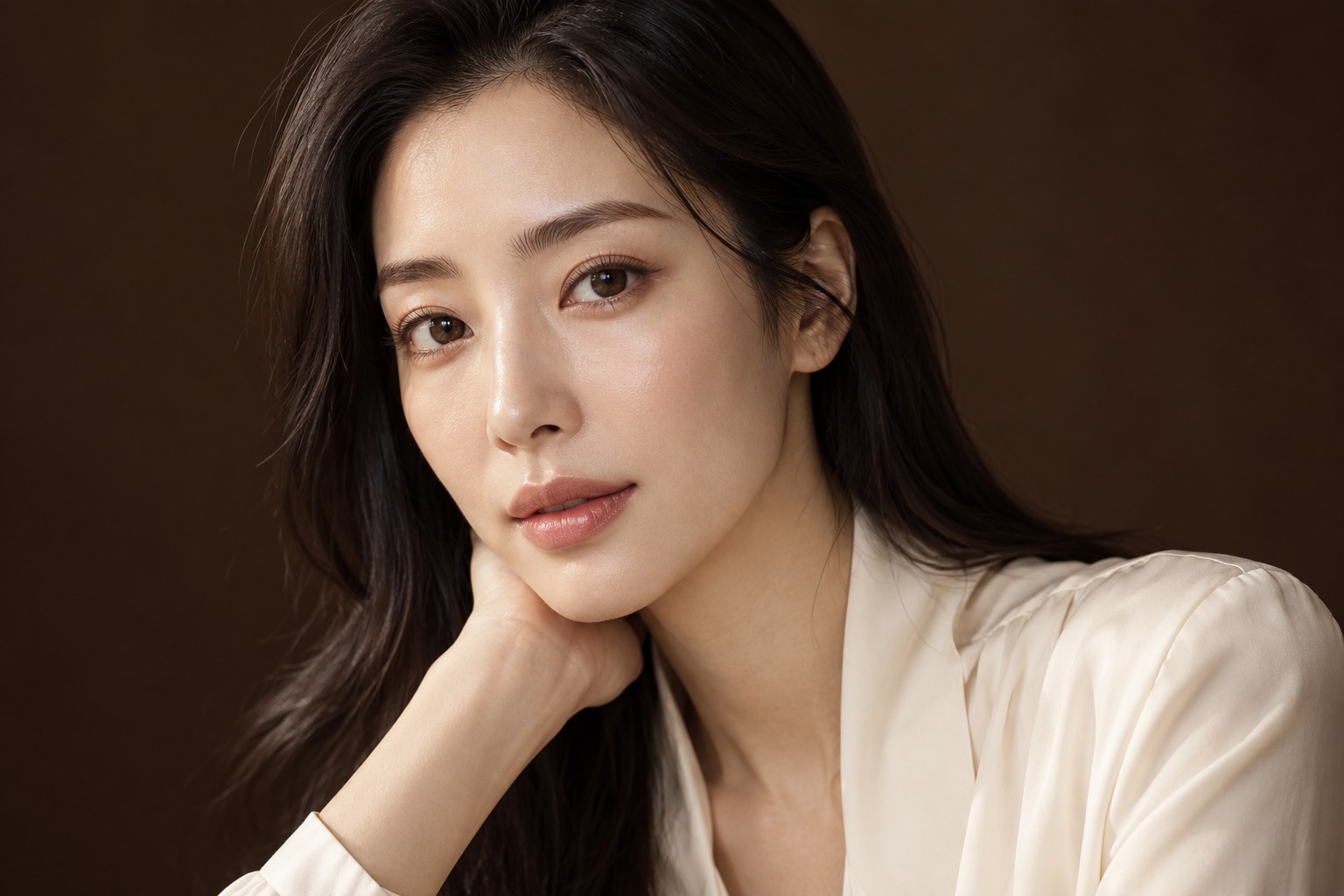 자연스러운 눈썹을 표현한 결담 브로우 브랜드 이미지